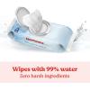 imageHuggies 99 Pure Water Baby Wipes Unscented 9 fliptop packs 3 Packs of 3 504 Wipes Total Packaging May Vary