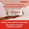 imageHuggies Calm Baby Wipes Unscented Hypoallergenic 10 Push Button Packs 560 Wipes Total56 Count Pack of 2