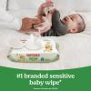 imageHuggies Natural Care Sensitive Baby Wipes Unscented Hypoallergenic 99 Purified Water 24 Soft Packs of 56 1344 Wipes Total48 Count Pack of 6