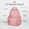 imageHuggies Signature Hug Pack Diaper Backpack Black OSBridal Rose