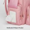 imageHuggies Signature Hug Pack Diaper Backpack Black OSBridal Rose