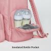 imageHuggies Signature Hug Pack Diaper Backpack Black OSBridal Rose