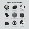 imageHuggies Signature Hug Pack Diaper Backpack Black OSDark Grey Heather
