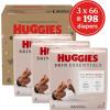 imageHuggies Size 1 Diapers Skin Essentials Baby Diapers Size 1 814 lbs 198 Count 3 Packs of 66Size 1