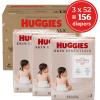 imageHuggies Size 1 Diapers Skin Essentials Baby Diapers Size 1 814 lbs 198 Count 3 Packs of 66Size 3