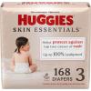 imageHuggies Size 1 Diapers Skin Essentials Baby Diapers Size 1 814 lbs 198 Count 3 Packs of 66Size 3