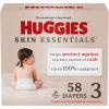 imageHuggies Size 1 Diapers Skin Essentials Baby Diapers Size 1 814 lbs 198 Count 3 Packs of 66Size 3