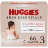 imageHuggies Size 1 Diapers Skin Essentials Baby Diapers Size 1 814 lbs 198 Count 3 Packs of 66Size 3