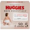 imageHuggies Size 1 Diapers Skin Essentials Baby Diapers Size 1 814 lbs 198 Count 3 Packs of 66Size 5