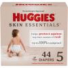 imageHuggies Size 1 Diapers Skin Essentials Baby Diapers Size 1 814 lbs 198 Count 3 Packs of 66Size 5