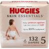 imageHuggies Size 1 Diapers Skin Essentials Baby Diapers Size 1 814 lbs 198 Count 3 Packs of 66Size 5