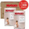 imageHuggies Size 1 Diapers Skin Essentials Baby Diapers Size 1 814 lbs 198 Count 3 Packs of 66Size 6
