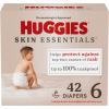 imageHuggies Size 1 Diapers Skin Essentials Baby Diapers Size 1 814 lbs 198 Count 3 Packs of 66Size 6