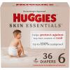 imageHuggies Size 1 Diapers Skin Essentials Baby Diapers Size 1 814 lbs 198 Count 3 Packs of 66Size 6