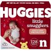 imageHuggies Size 2 Diapers Little Snugglers Baby Diapers Size 2 1218 lbs 186 Count 3 Packs of 62 Packaging May VaryNewborn
