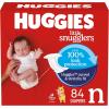 imageHuggies Size 2 Diapers Little Snugglers Baby Diapers Size 2 1218 lbs 186 Count 3 Packs of 62 Packaging May VaryNewborn