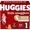 imageHuggies Size 2 Diapers Little Snugglers Baby Diapers Size 2 1218 lbs 186 Count 3 Packs of 62 Packaging May VarySize 1