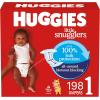 imageHuggies Size 2 Diapers Little Snugglers Baby Diapers Size 2 1218 lbs 186 Count 3 Packs of 62 Packaging May VarySize 1