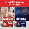 imageHuggies Size 2 Diapers Little Snugglers Baby Diapers Size 2 1218 lbs 186 Count 3 Packs of 62 Packaging May VarySize 2