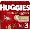 imageHuggies Size 2 Diapers Little Snugglers Baby Diapers Size 2 1218 lbs 186 Count 3 Packs of 62 Packaging May VarySize 3