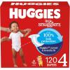 imageHuggies Size 2 Diapers Little Snugglers Baby Diapers Size 2 1218 lbs 186 Count 3 Packs of 62 Packaging May VarySize 4