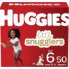 imageHuggies Size 2 Diapers Little Snugglers Baby Diapers Size 2 1218 lbs 186 Count 3 Packs of 62 Packaging May VarySize 6
