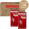 imageHuggies Size 2 Diapers Little Snugglers Baby Diapers Size 2 1218 lbs 186 Count 3 Packs of 62 Packaging May VarySize 6