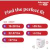 imageHuggies Size 4 Baby Diapers Little Movers HuggFit 360 Baby Diapers with 360 Waistband Size 4 2237 lbs 144 Count 4 Packs of 36 Packaging May VarySize 3