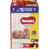 imageHuggies Size 7 Diapers Snug ampamp Dry Baby Diapers Size 7 41 lbs 108 Count 2 Packs of 54 Packaging May VarySize 1
