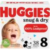 imageHuggies Size 7 Diapers Snug ampamp Dry Baby Diapers Size 7 41 lbs 108 Count 2 Packs of 54 Packaging May VarySize 8