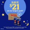 imageHuggies Size 7 Overnites Baby Diapers Overnight Diapers Size 7 41 lbs 68 Ct 2 Packs of 34 Packaging May VarySize 6