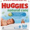 imageHuggies Natural Care Cucumber Aloe and Vitamin E Baby Wipes Hypoallergenic Scented 15 FlipTop Packs 960 Wipes Total Packaging May Vary56 Count Pack of 3