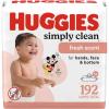imageHuggies Simply Clean Fresh Scent Baby Wipes 11 FlipTop Packs 704 Wipes Total Packaging May Vary64 Count Pack of 3