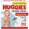 imageHuggies Simply Clean Unscented Baby Diaper Wipes 11 FlipTop Packs 704 Wipes Total Packaging May Vary64 Count Pack of 3