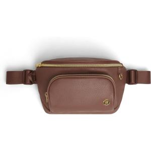imageHUGGIES Diaper Waistpack Crossbody BagCognac Leather