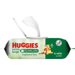 imageHuggies Extra Large Baby Wipes Unscented 9 FlipTop Packs 378 XL Wipes Total Packaging May Vary42 Count Pack of 1