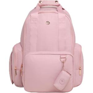 imageHuggies Signature Hug Pack Diaper Backpack Black OSBridal Rose