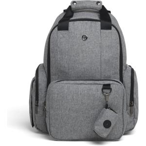imageHuggies Signature Hug Pack Diaper Backpack Black OSDark Grey Heather