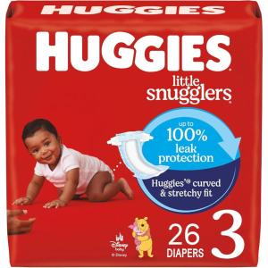 imageHuggies Size 2 Diapers Little Snugglers Baby Diapers Size 2 1218 lbs 186 Count 3 Packs of 62 Packaging May VarySize 3