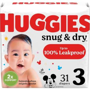imageHuggies Size 7 Diapers Snug ampamp Dry Baby Diapers Size 7 41 lbs 108 Count 2 Packs of 54 Packaging May VarySize 3