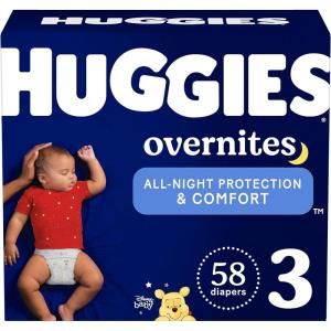 imageHuggies Size 7 Overnites Baby Diapers Overnight Diapers Size 7 41 lbs 68 Ct 2 Packs of 34 Packaging May VarySize 3