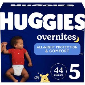 imageHuggies Size 7 Overnites Baby Diapers Overnight Diapers Size 7 41 lbs 68 Ct 2 Packs of 34 Packaging May VarySize 5