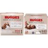 imageBundle of Huggies Skin Essentials Baby Diapers Size Newborn 69 lbs 180 Count  Huggies Skin Essentials Baby Wipes Hypoallergenic 99 Water 15 Flip Top Packs 840 WipesSize 1