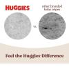 imageHuggies Nourish Scented Diaper Wipes 2 Push Button Packs 112 Wipes TotalWhite